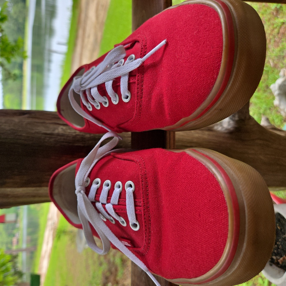 Vans Chili Pepper Red Gumsole Skate Sneaker Mens 11 - Picture 5 of 12